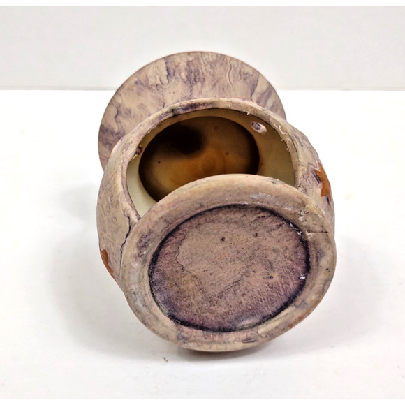 VTG 90s Ceramic Giftcraft Crescent Moon & Stars Celestial Wax-Oil Warmer 3.5" - Picture 8 of 8